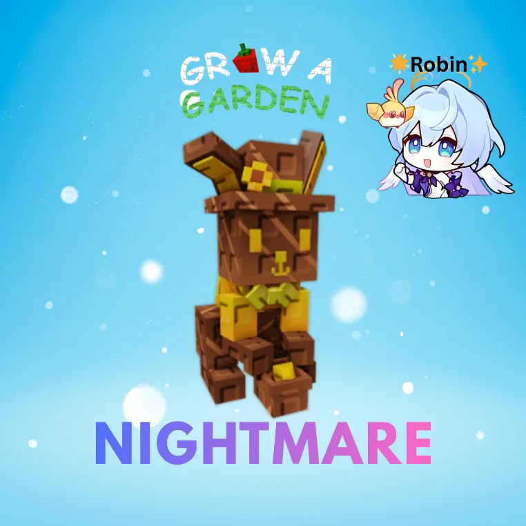 Nightmare Gilded Choc Easter Bunny - Grow a Garden — Account account