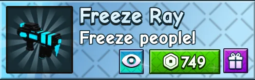 Freeze Ray (749R ) - Grow a Garden 2 — Account account