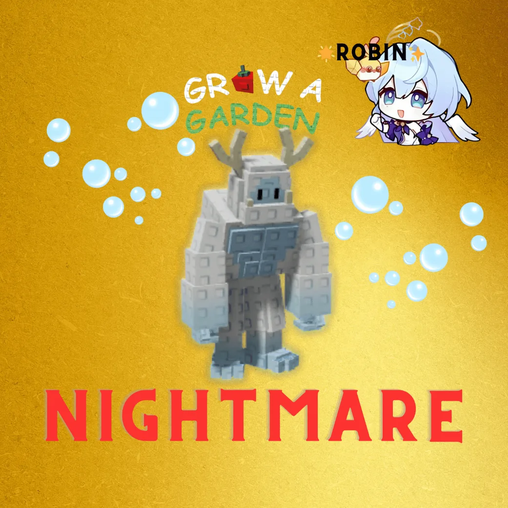Nightmare Yeti - Grow a Garden — Account account