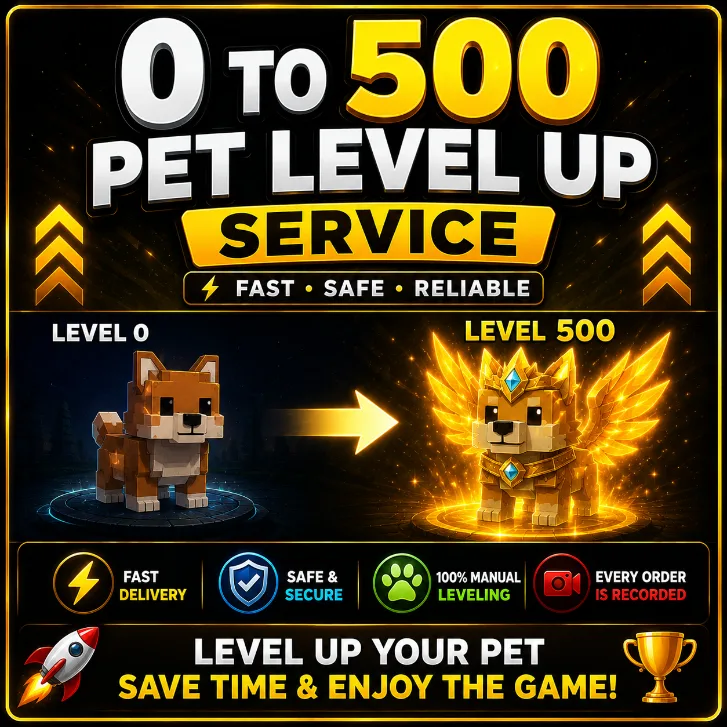 Level 0 500 Boost Service Safe & Fast