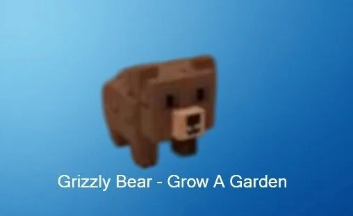 Pet Get 2 Grizzly Bear Grow a Garden Instant Delivery Safe trade GAG