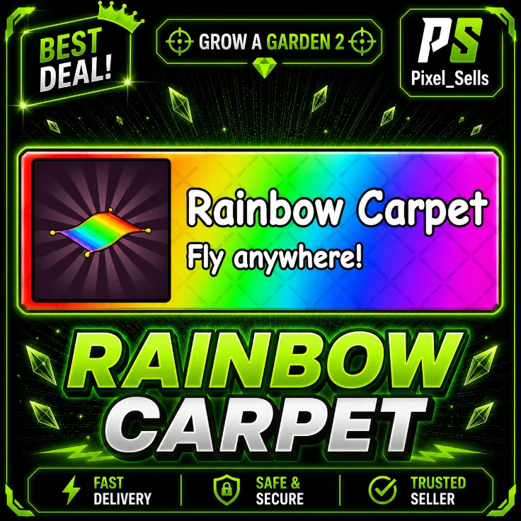 Rainbow Carpet Grow a Garden 2