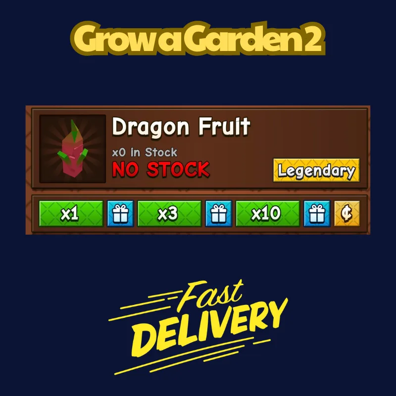 Dragon Fruit Seed (Legendary) — Account account