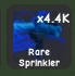 300 Rare Sprinklers