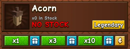 Acorn x1 379R Seed Grow A Garden 2 Send via Gift - Instant Delivery(24/7 Online ) — Account account