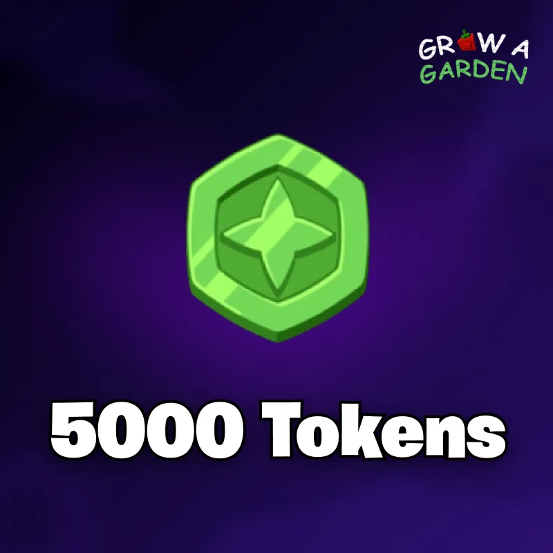 5000 Trade Tokens 5K Trade Tokens If You Buy You Handsome/Beautiful Grow A Garden Instan Delivery