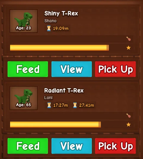 2 t rex cheap quick