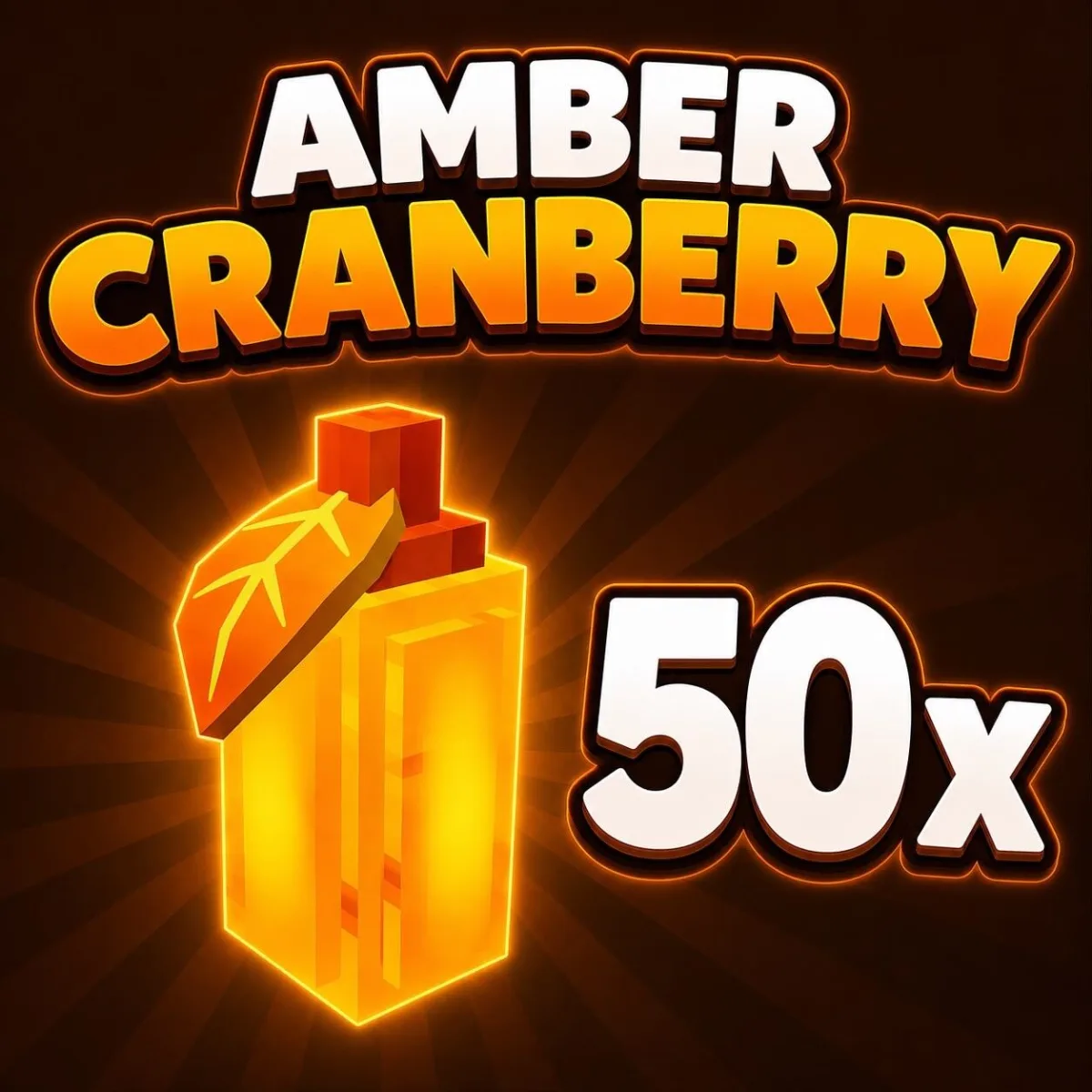 Amber Cranberry Seed (Super)