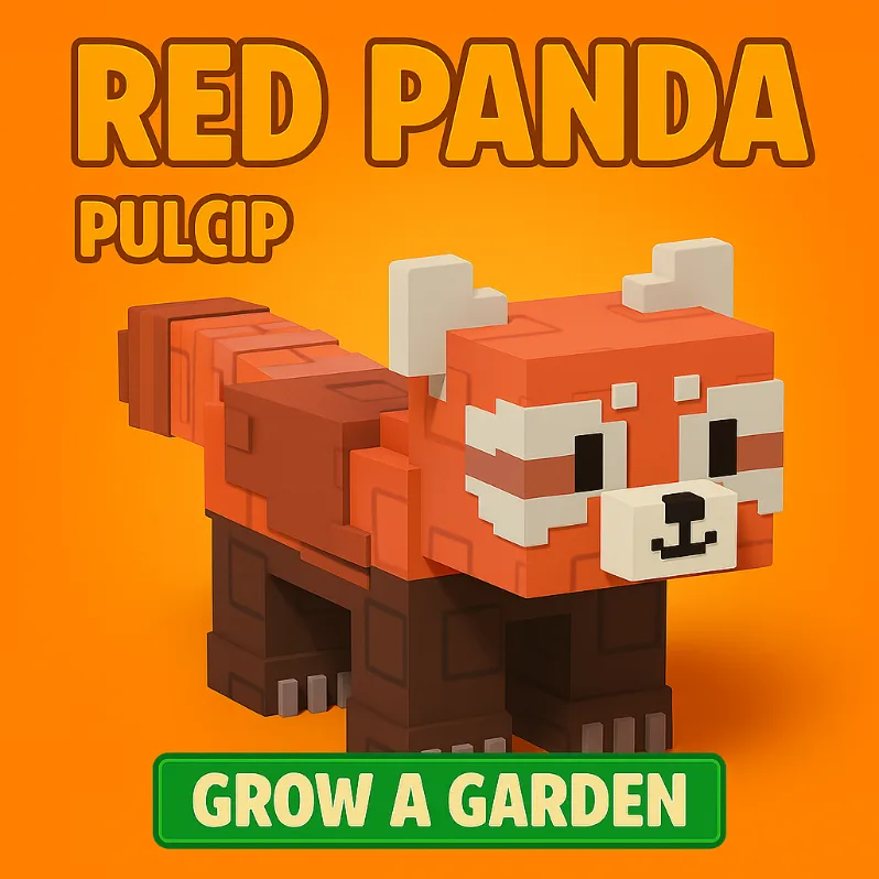 Red Panda Grow a Garden FAST DELIVERY!