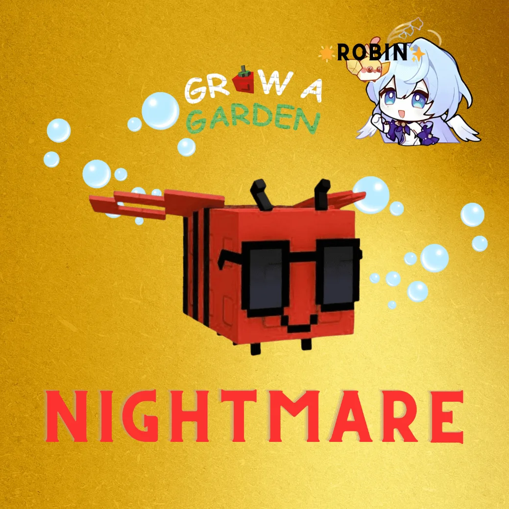 Nightmare Disco Bee - Grow a Garden — Account account