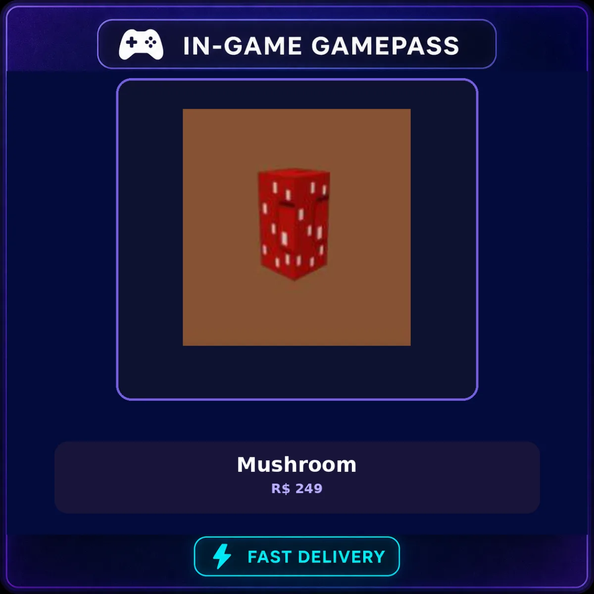 Mushroom 249 Robux