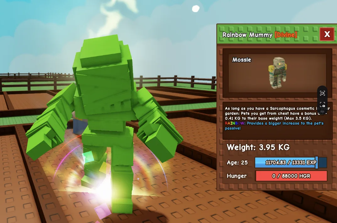 Rainbow Mummy