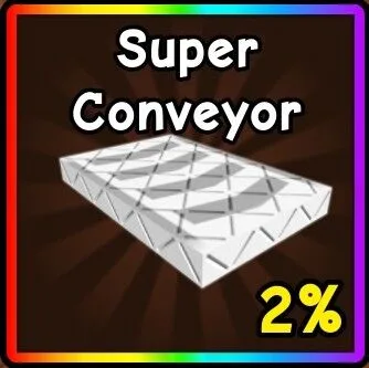 SUPER CONVEYOR x1 GROW A GARDEN 2 FAST DELIVERY ! CHEAPEST ! (VIA MAILBOX)