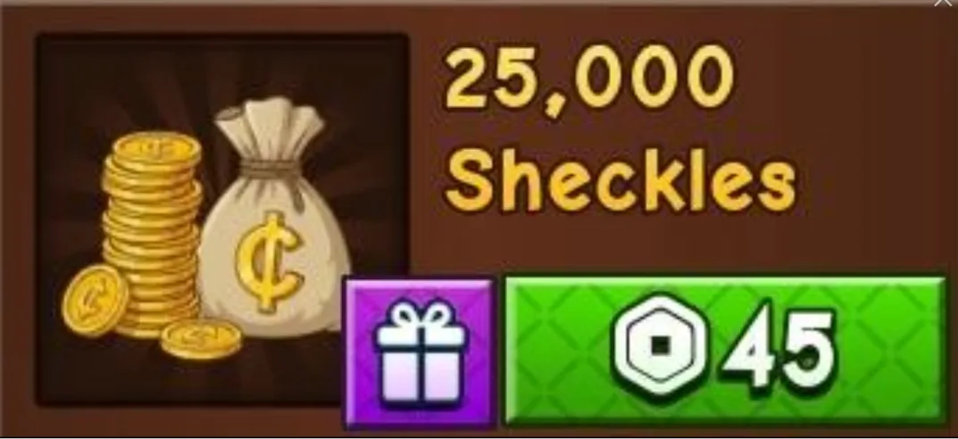 25K COIN SHECKLES GROW A GARDEN 2 — Account account