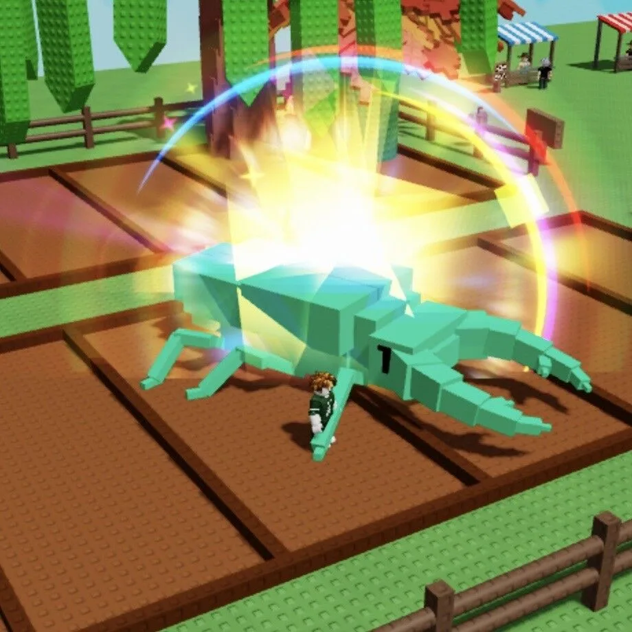 Semi Titan Everchanted Rainbow Hatched / RBH Stag Beetle 60.87 kg - Non Dupe Warranty - No Toy - Was Base 5+ kg - Double Mutation — Account account