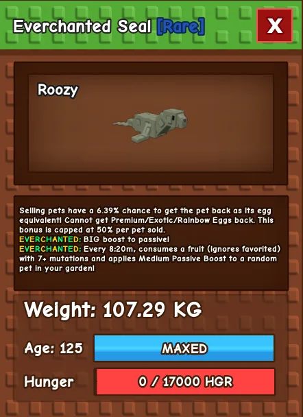 GODLY SEAL 107KG — Account account