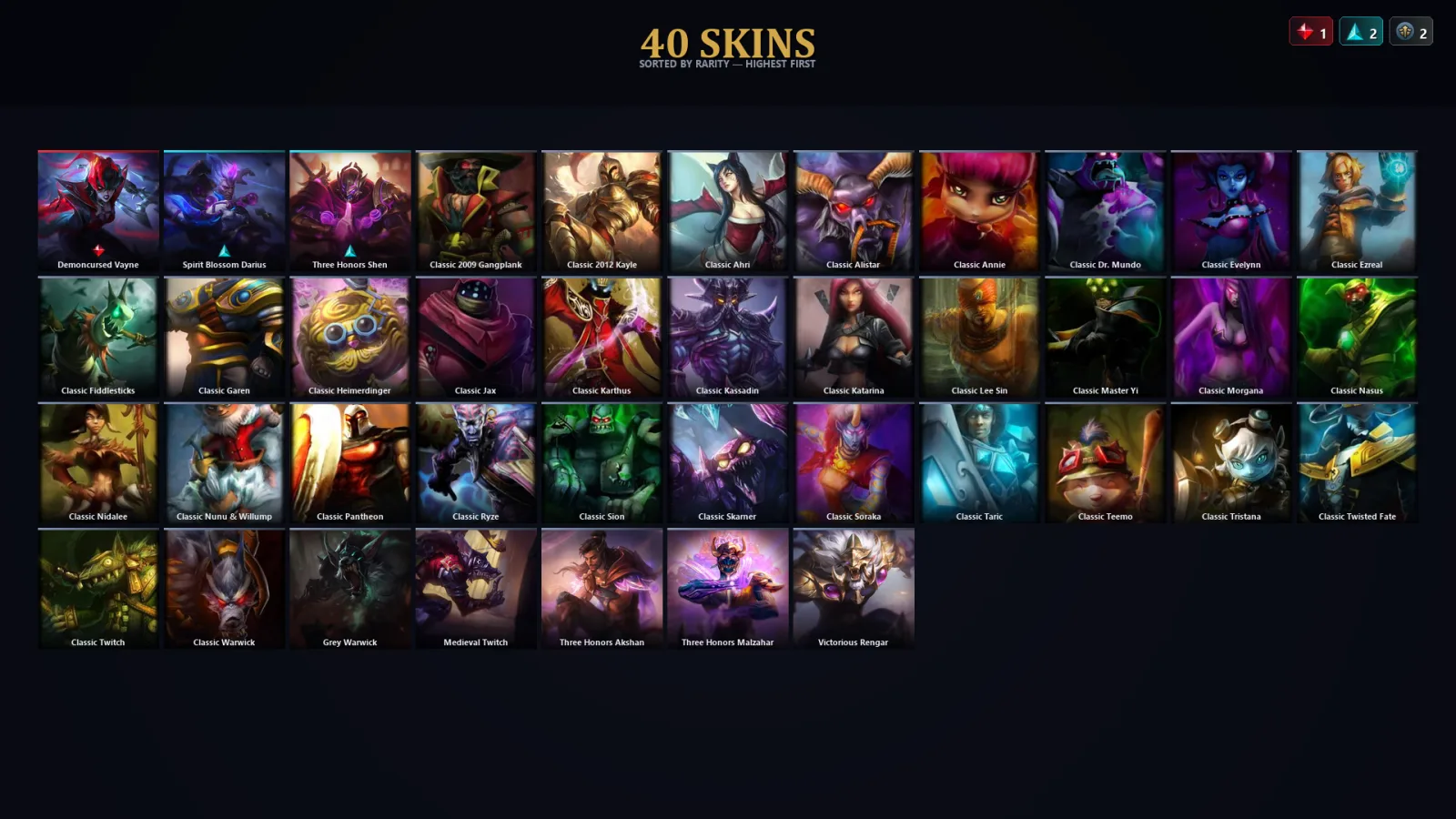 [LoL] | TR | Level 30 | Master | 35 Champions | 40 Skins | 32,757 BE