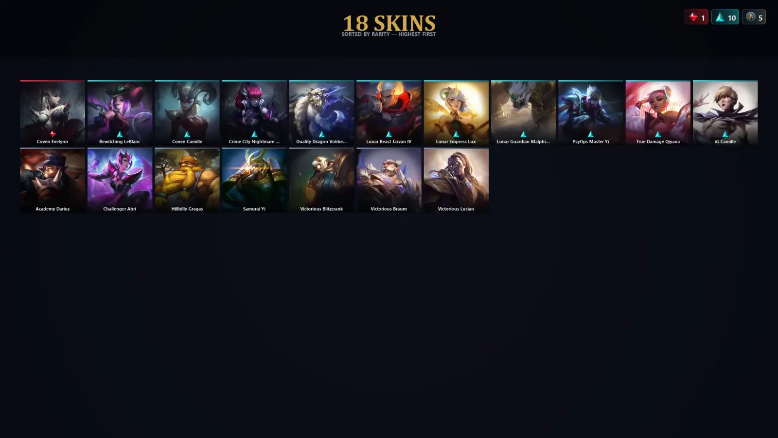 [LoL] | TR | Level 89 | Emerald III | 78 Champions | 18 Skins — LoL account