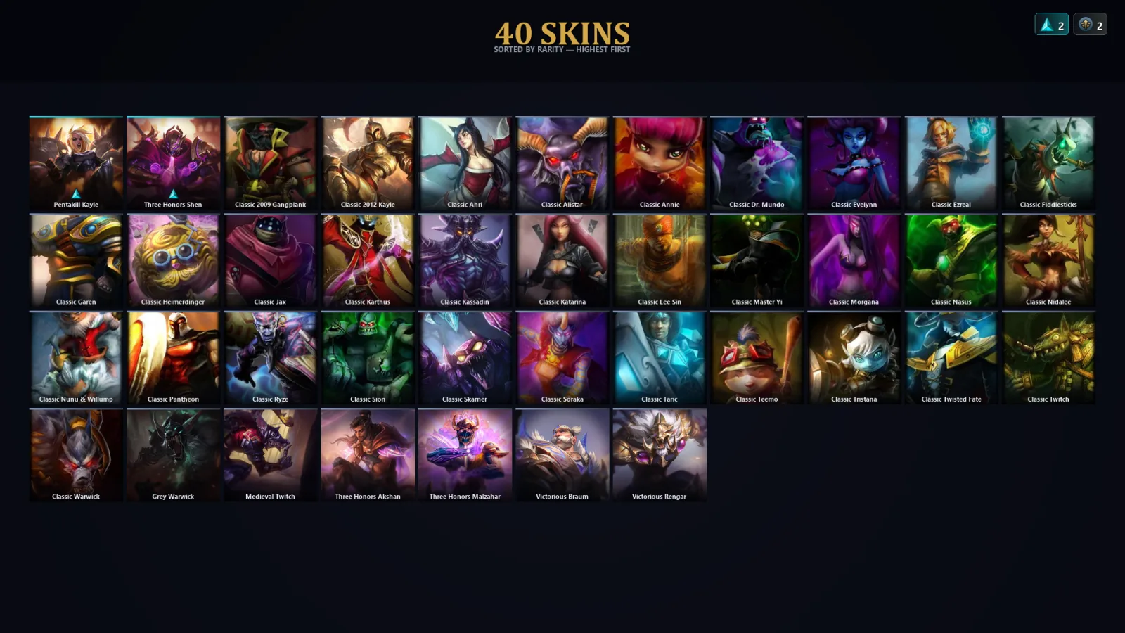[LoL] | EUW | Level 41 | Emerald III | 62 Champions | 8 Skins
