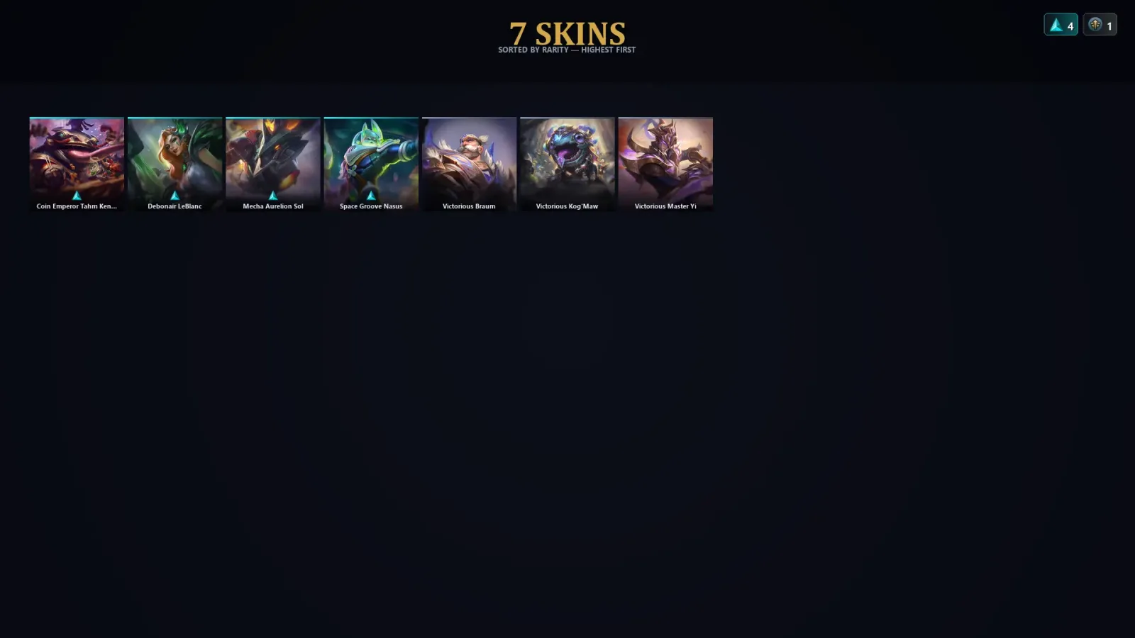 [LoL] | TR | Level 49 | Platinum III | 72 Champions | 7 Skins