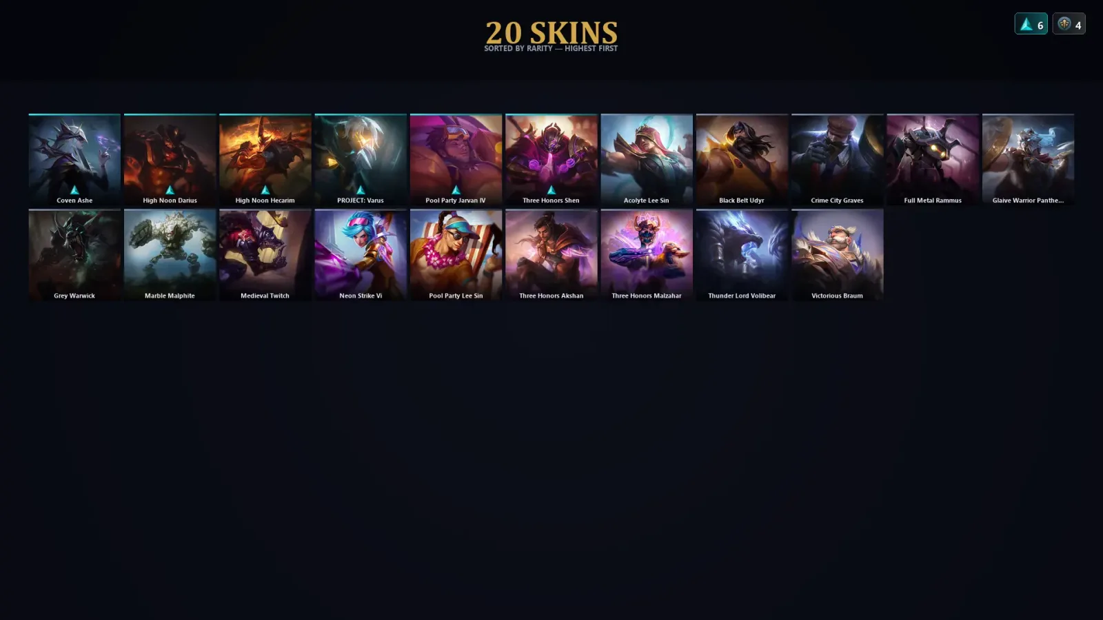 [LoL] | TR | Level 30 | Master | 108 Champions | 20 Skins — LoL account