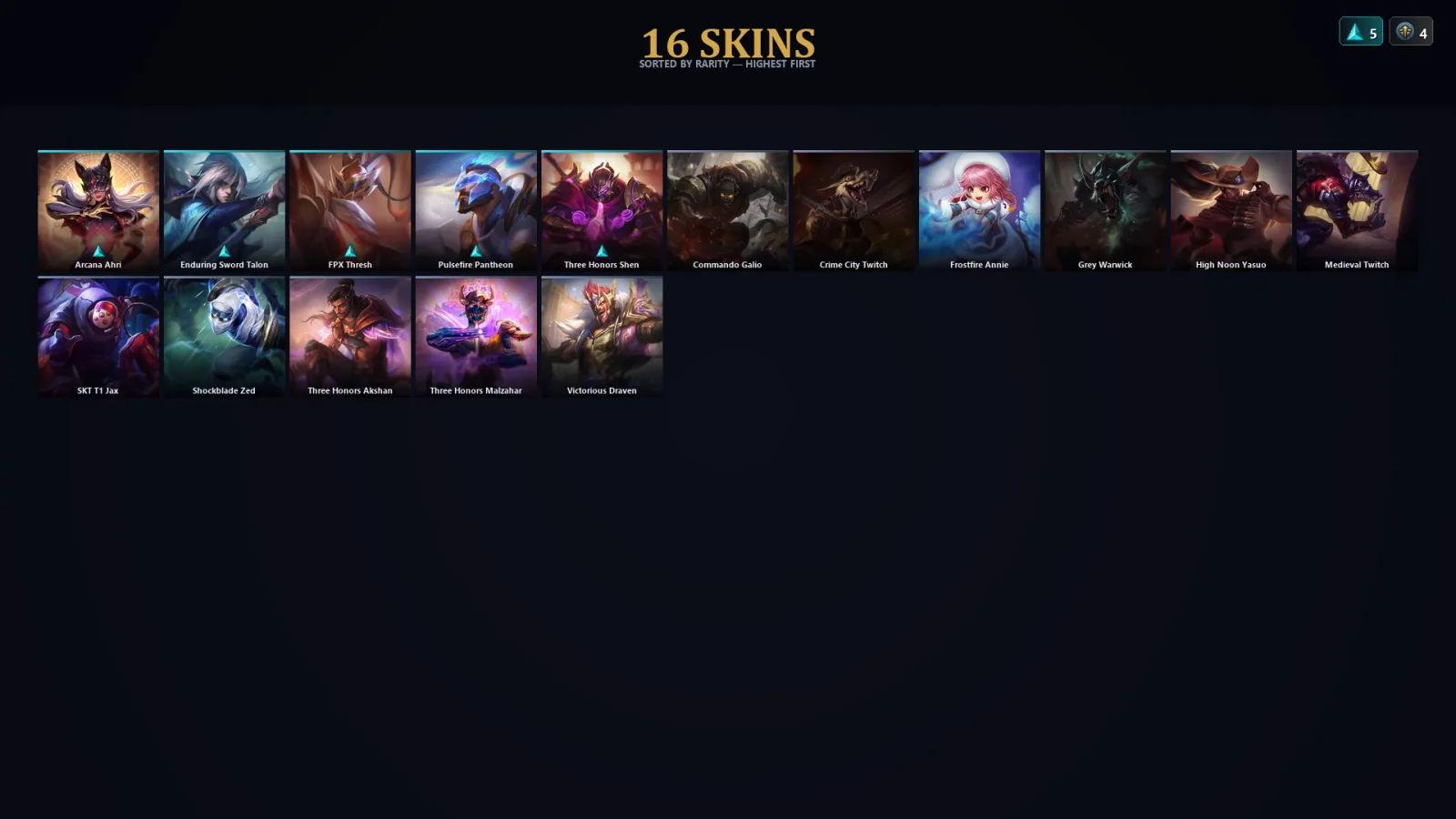 [LoL] | EUW | Level 30 | Master | 53 Champions | 16 Skins | 51,517 BE
