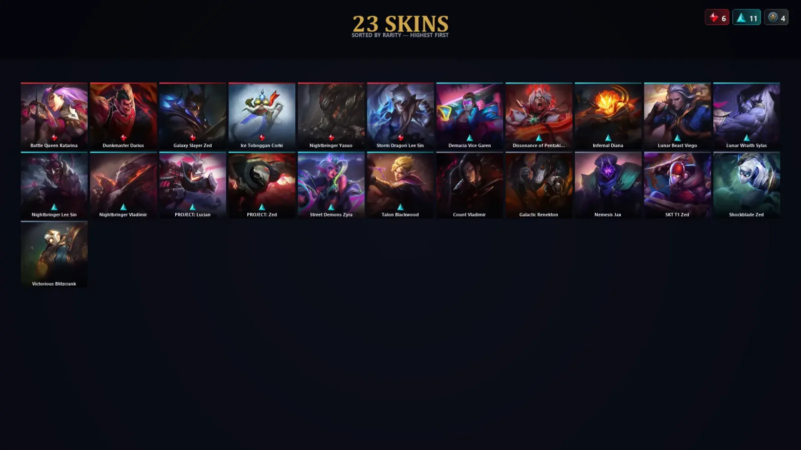 [LoL] | TR | Level 102 | Silver IV | 51 Champions | 23 Skins | 13,999 BE — LoL account