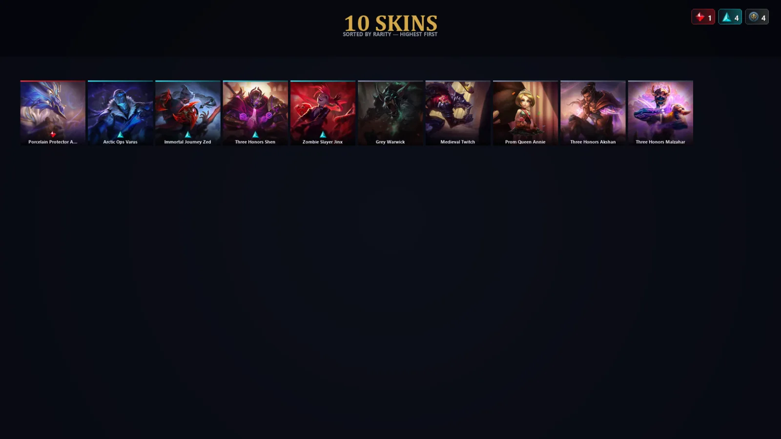 [LoL] | TR | Level 43 | Emerald II | 62 Champions | 10 Skins | 17,101 BE — LoL account