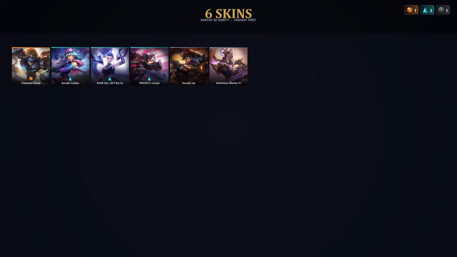 [LoL] | EUW | Level 54 | Emerald IV | 46 Champions | 6 Skins | 26,527 BE