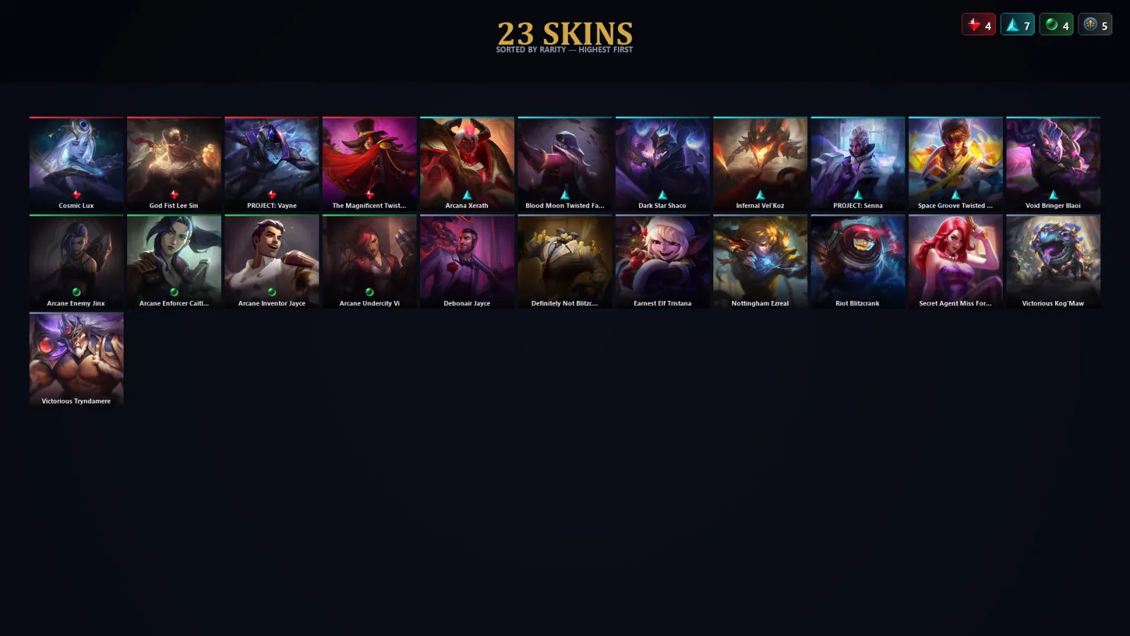 [LoL] | TR | Level 41 | 56 Champions | 23 Skins — LoL account