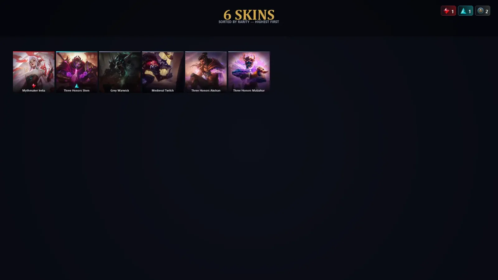 [LoL] | EUW | Level 30 | 21 Champions | 6 Skins | 68,175 BE — LoL account