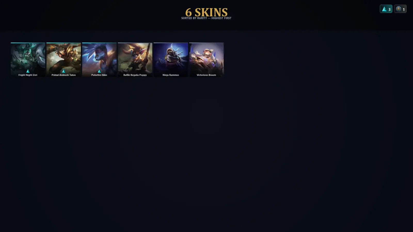 [LoL] | EUW | Level 42 | Diamond IV | 58 Champions | 6 Skins | 12,435 BE