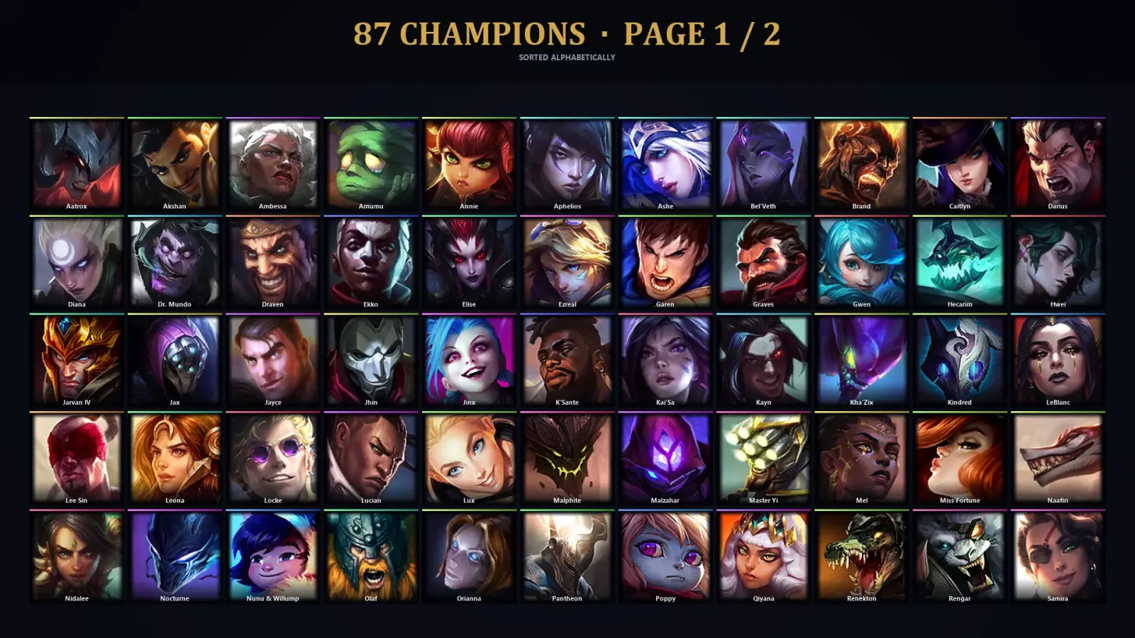 [LoL] | TR | Level 75 | Emerald II | 87 Champions | 9 Skins | 17,292 BE