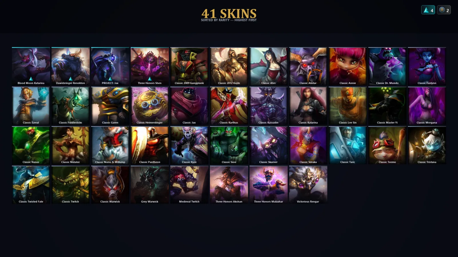 [LoL] | EUW | Level 30 | Master | 71 Champions | 41 Skins