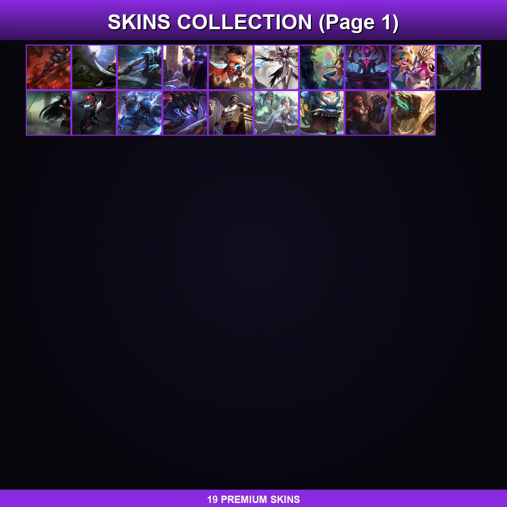 EUW | Dark Star Karma | Dark Star Kha'Zix | Dragonslayer Xin Zhao | Super Teemo | 19 Skin | 117 Champ | Lv96