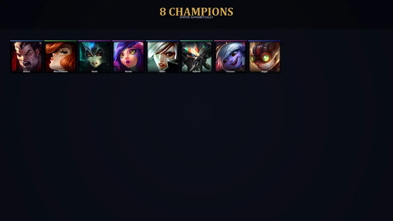 [LoL] | EUW | Level 30 | 8 Champions | 42,890 BE — LoL account