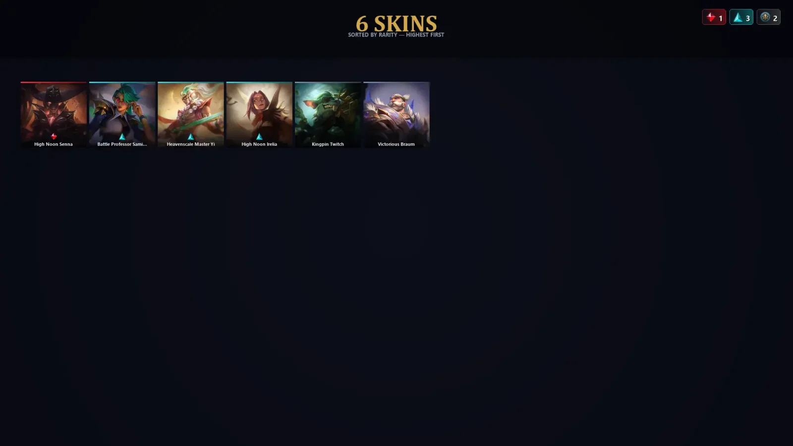 [LoL] | EUW | Level 36 | Silver I | 40 Champions | 6 Skins | 13,776 BE