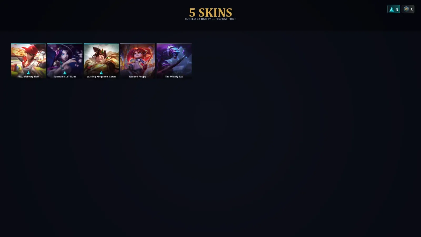 [LoL] | EUW | Level 38 | Emerald IV | 44 Champions | 5 Skins