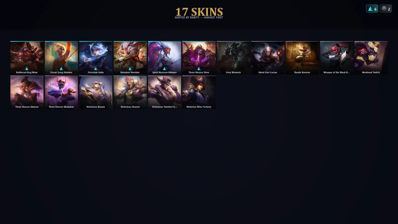 [LoL] | TR | Level 30 | Grandmaster | 81 Champions | 17 Skins | 47,110 BE — LoL account