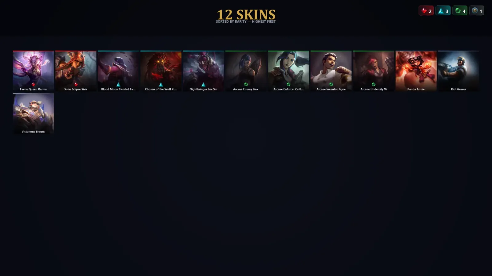 [LoL] | EUW | Level 51 | Platinum IV | 59 Champions | 12 Skins — LoL account