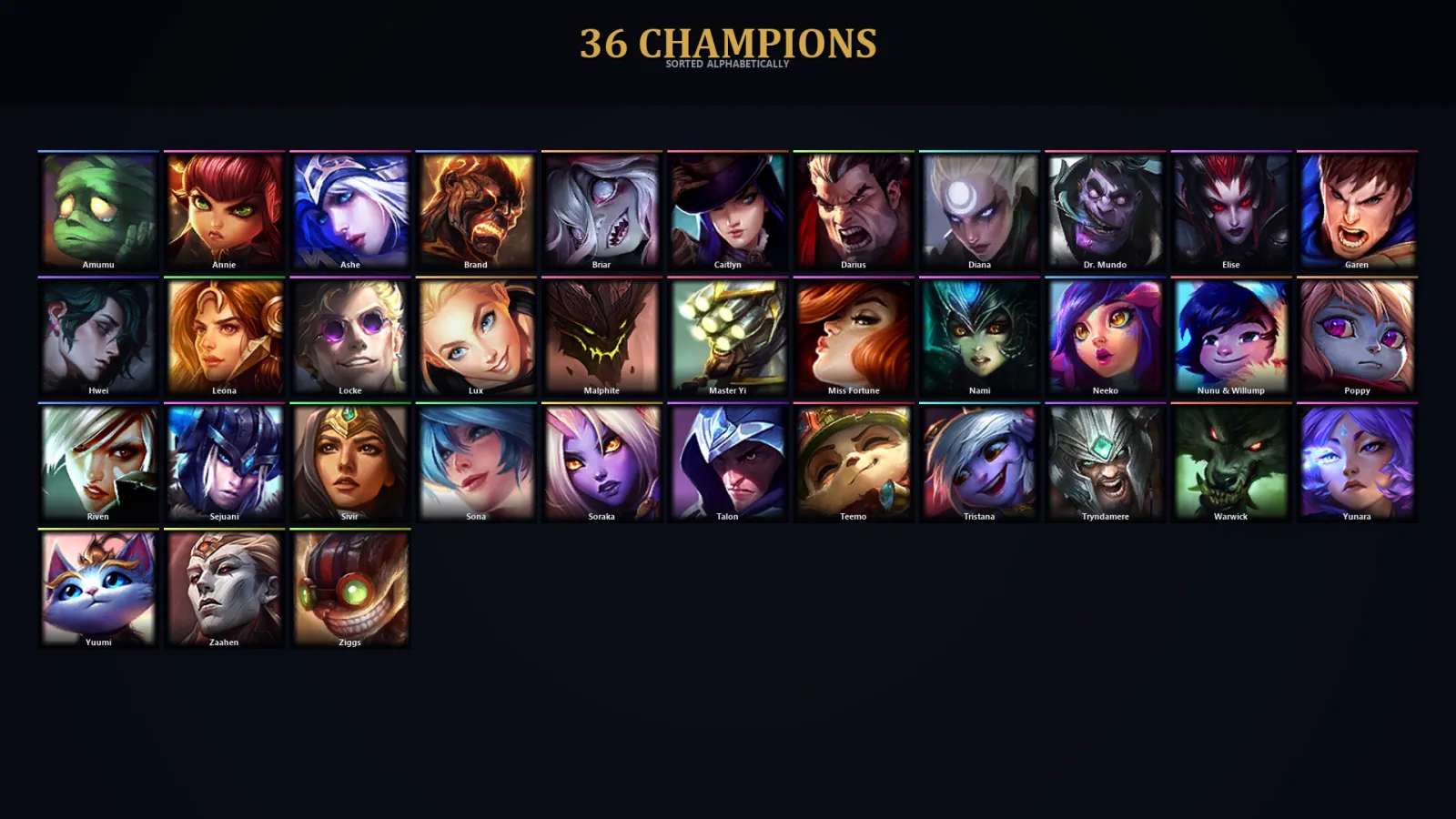 [LoL] | TR | Level 33 | Iron IV | 36 Champions | 47,090 BE