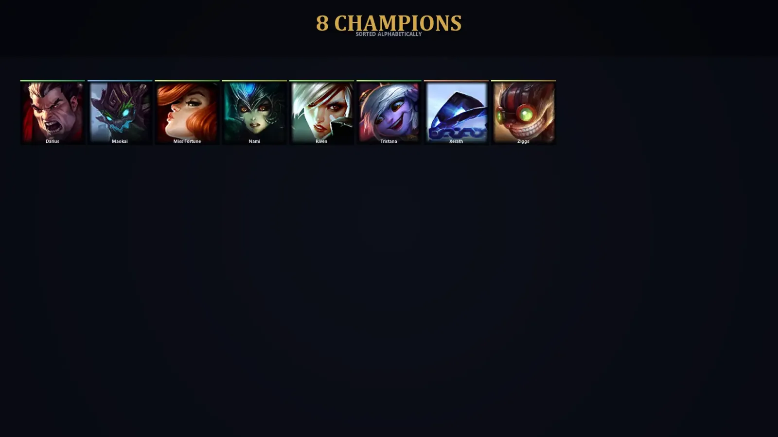 [LoL] | TR | Level 30 | 8 Champions | 36,740 BE — LoL account