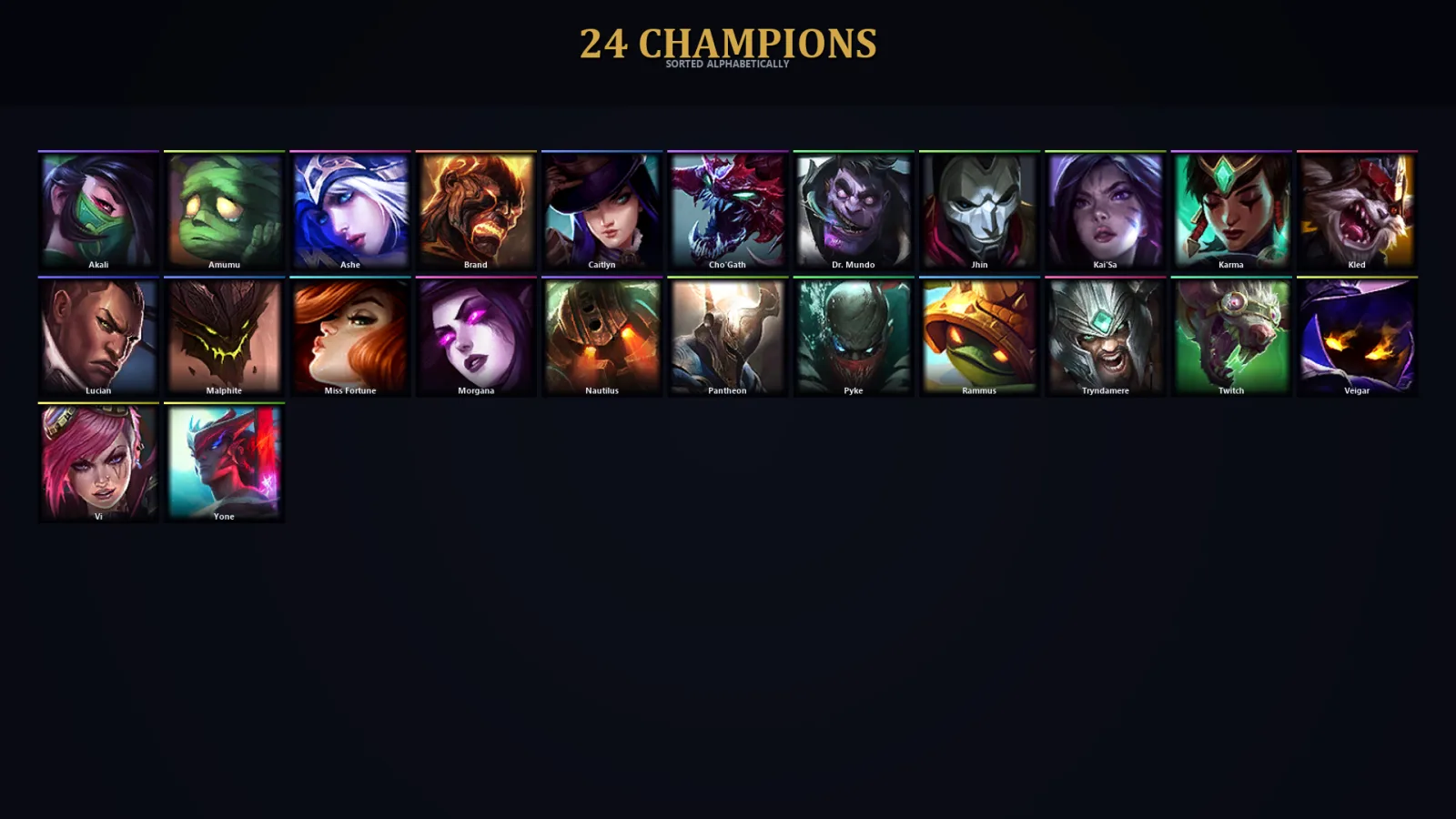 [LoL] | EUW | Level 33 | Gold IV | 24 Champions | 14,691 BE