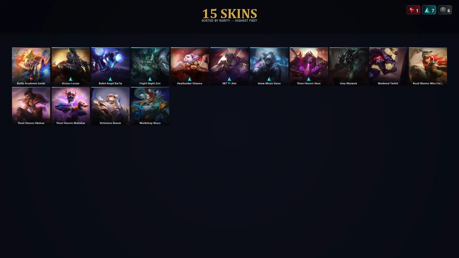 [LoL] | EUW | Level 30 | Master | 90 Champions | 15 Skins | 63,437 BE — LoL account