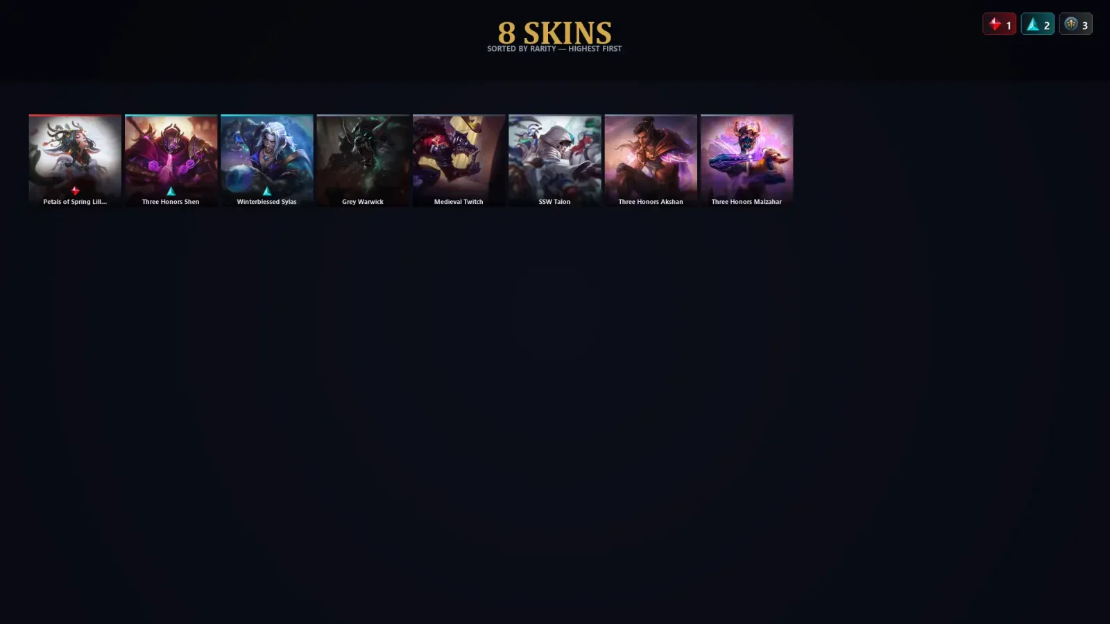 [LoL] | TR | Level 47 | Emerald III | 64 Champions | 8 Skins