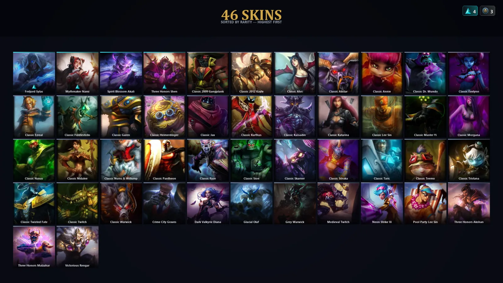 [LoL] | EUW | Level 30 | Master | 52 Champions | 14 Skins