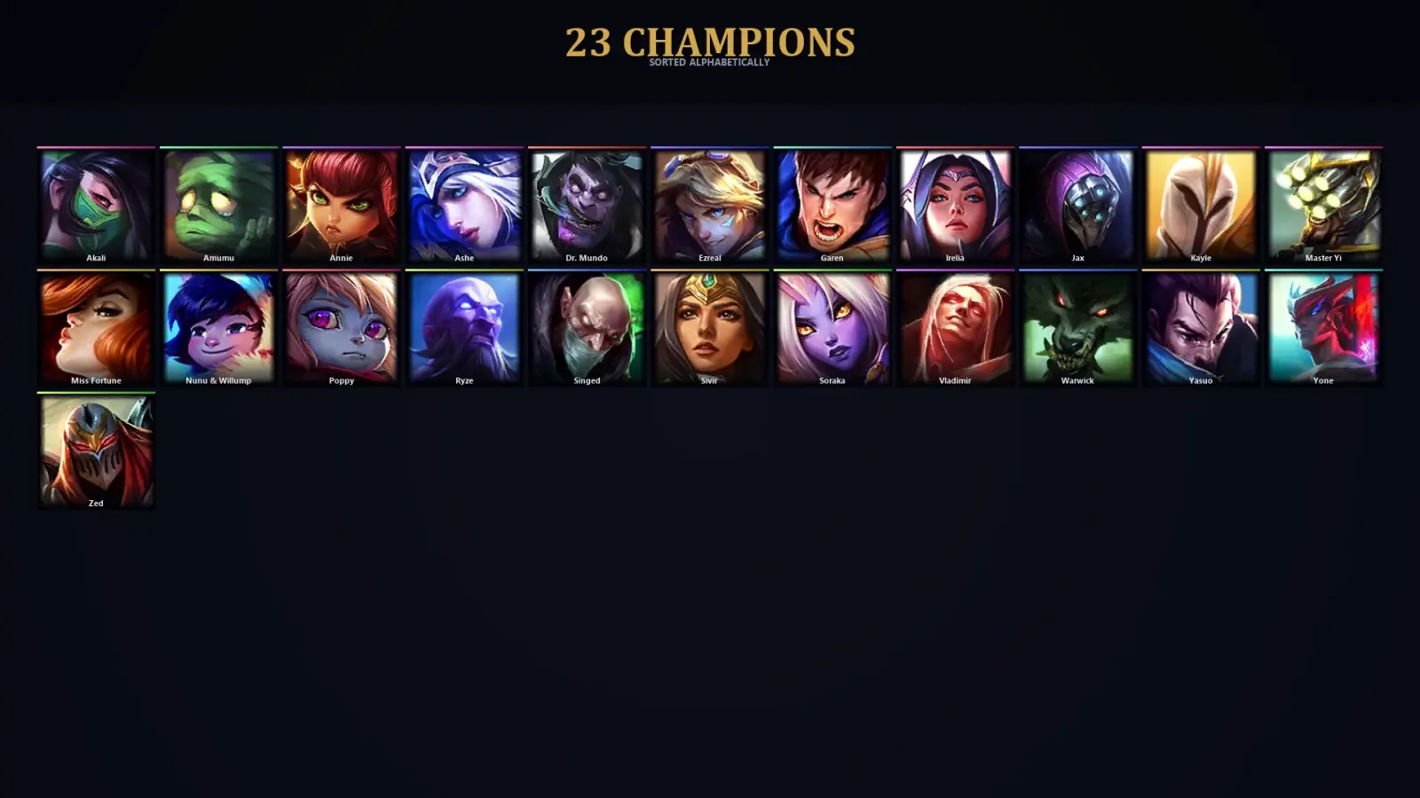 [LoL] | TR | Level 31 | 23 Champions | 16,740 BE — LoL account