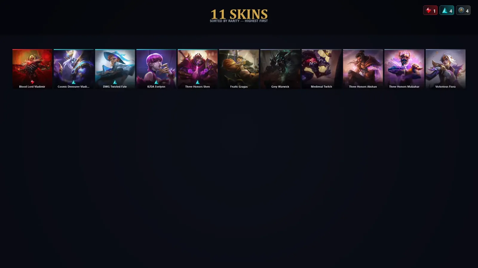 [LoL] | EUW | Level 40 | Diamond IV | 67 Champions | 11 Skins | 23,421 BE