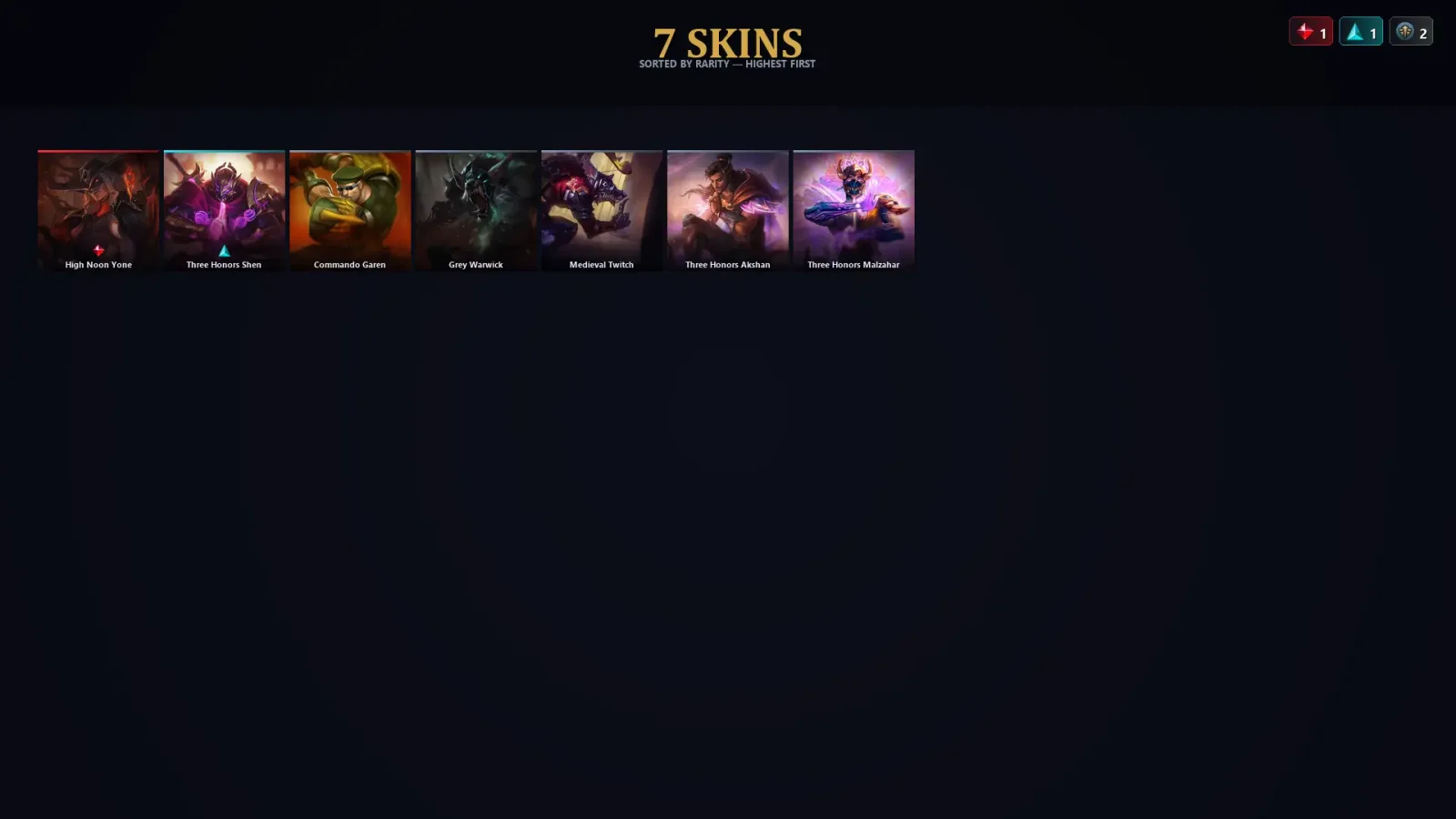 [LoL] | TR | Level 54 | Emerald III | 76 Champions | 7 Skins