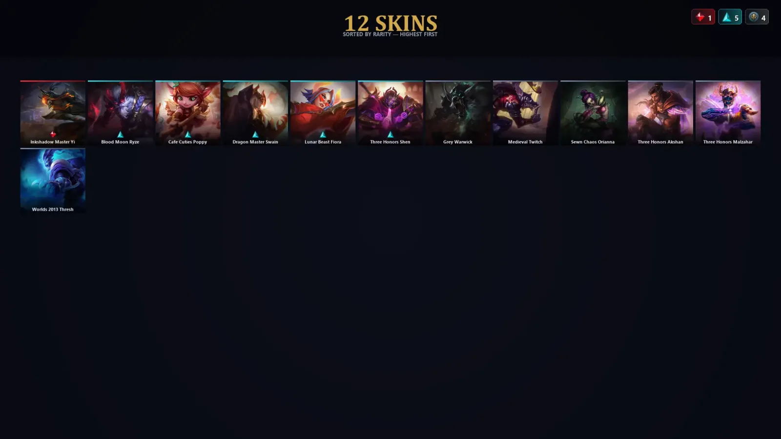 [LoL] | TR | Level 41 | Diamond IV | 101 Champions | 12 Skins — LoL account